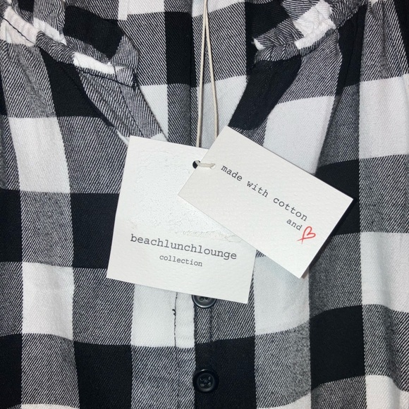 BeachLunchLounge Buffalo Check Flannel Dress - Picture 5 of 8